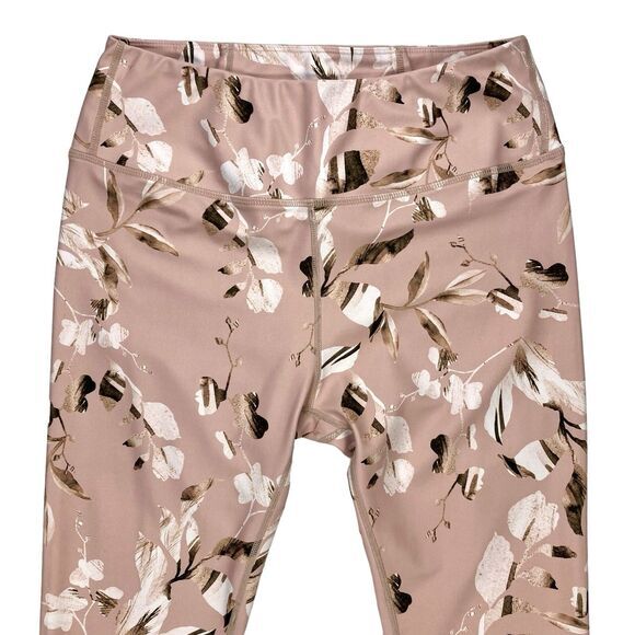 Anthropologie All Fenix Leggings Sz M Pink High Rise Active Sporty Yoga Pull On - Picture 3 of 14